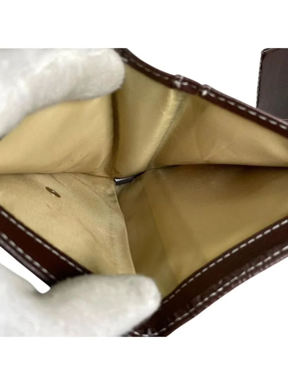Loewe Wallet Leather Brown